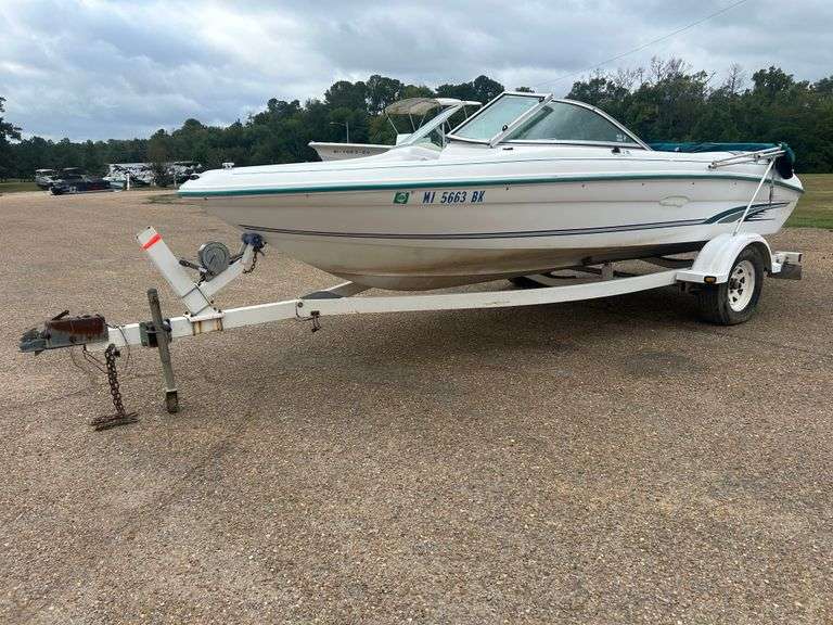 1996 Sea Ray 175 Boat w/Trailer