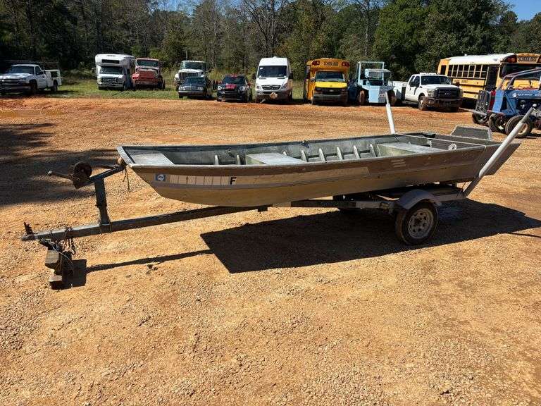 1989 Eldo-Craft 14' Aluminum Skiff