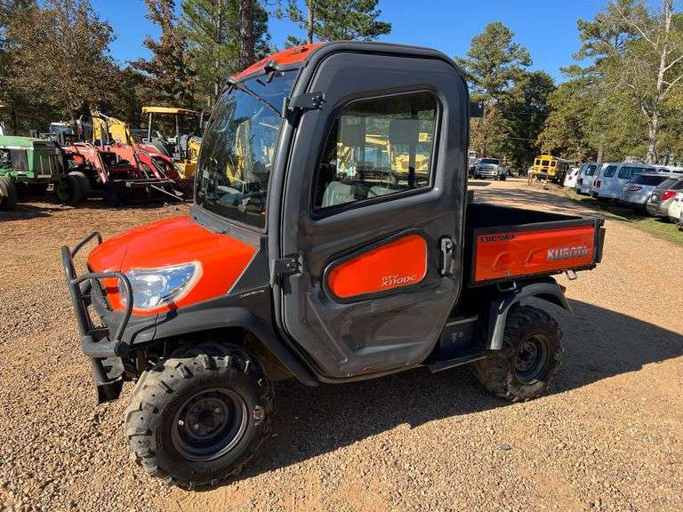 2015 Kubota RTV-X1100C Enclosed Cab 4x4 Diesel UTV (3,006 Hours)