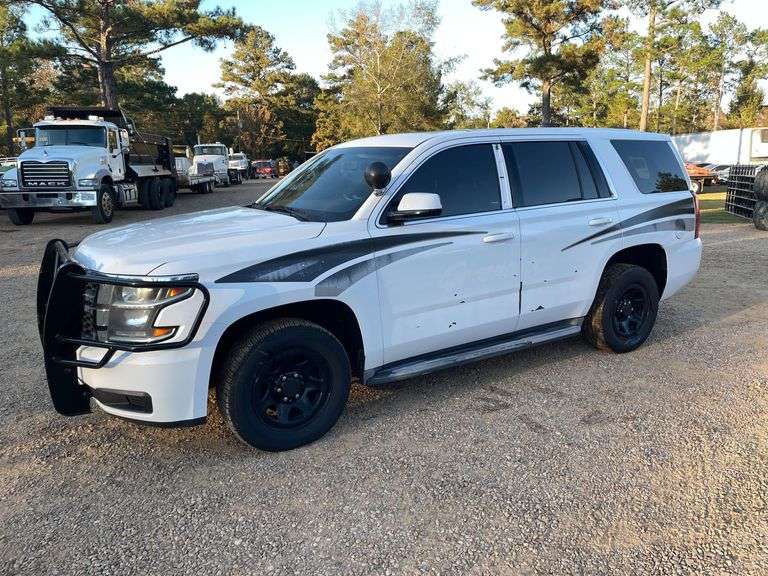 2015 Chevrolet Tahoe 4 Door Police SUV (104,817 Miles)-Not Running