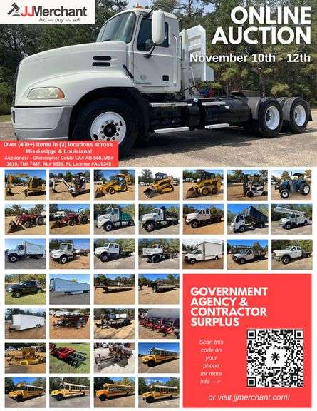 November Auction Flyer