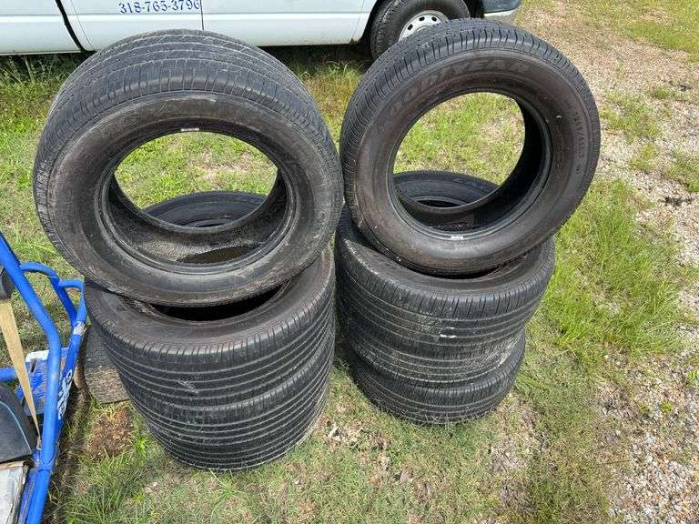 (8) Eagle RS-A and Goodyear Tires - 265/60R17 - JJ Merchant