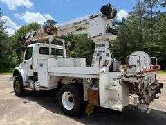2010 Freightliner Business Class M2 106 AWD Digger Derrick Truck (106,199 Miles)