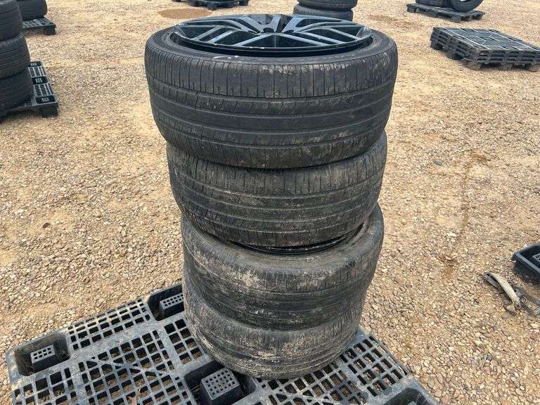 (4) Goodyear Eagle RSA 245/45 R20 Tires w/ Rims