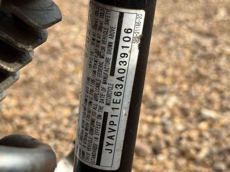 2003 Yamaha V-Star 1100 Motorcycle