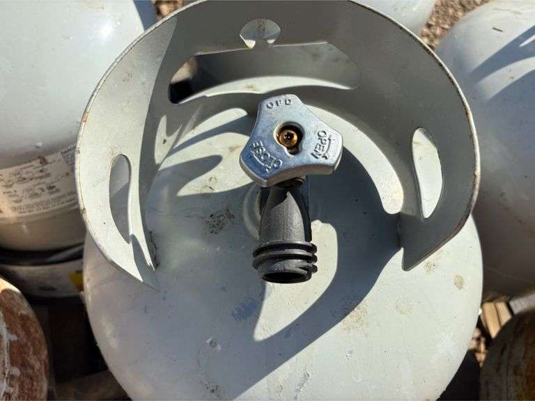 (10) Propane Tanks with Propane
