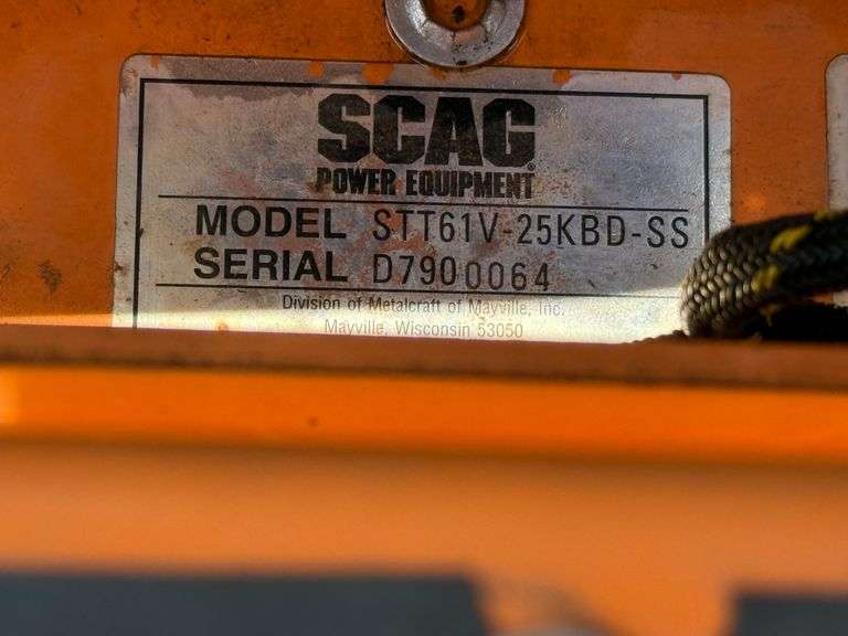 2017 Scag Turftiger II 61" Zero-Turn Mower