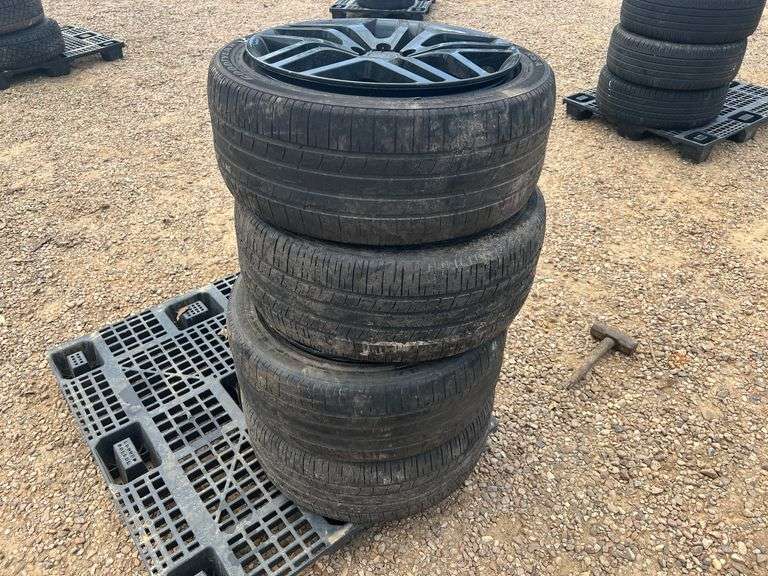 (4) Goodyear Eagle RSA 245/45 R20 Tires w/ Rims