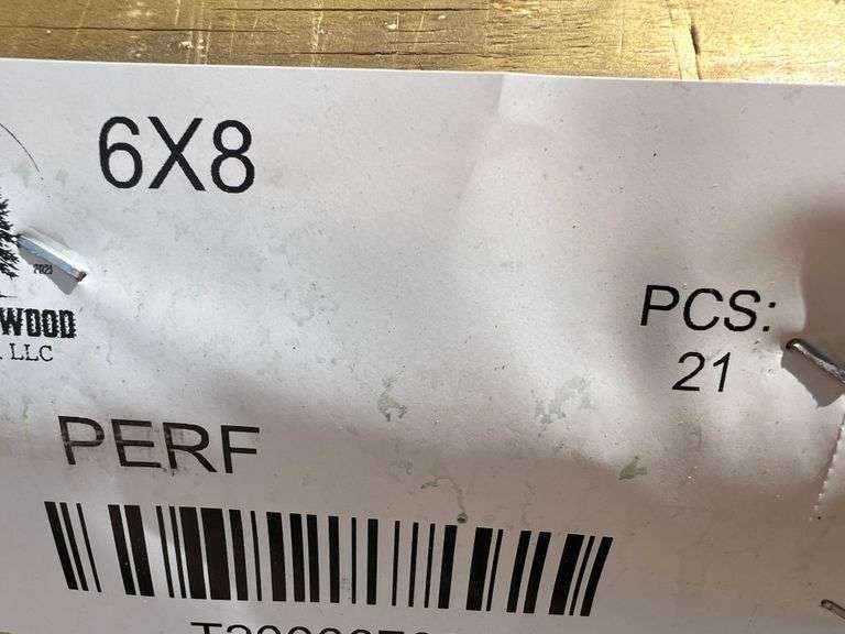 (21) NEW/UNUSED 8’ Round Treated Posts