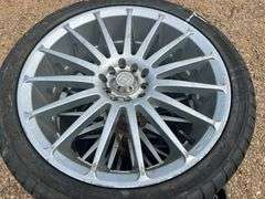 (4) Bridgestone Potenza 225/40 ZR18 Tires w/ Rims
