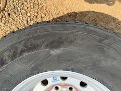 (4) Michelin X One Line 455/55 R22.5 Tires w/ Rims