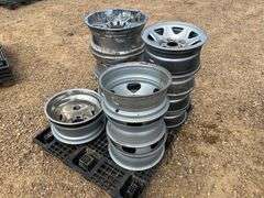 Pallet of Various Rims
