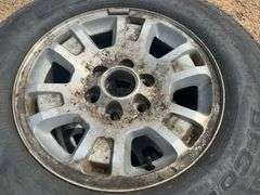 (4) BFGoodrich Rugged Trail LT245/75 R17 Tires w/ Rims