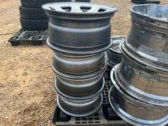 Pallet of Various Rims
