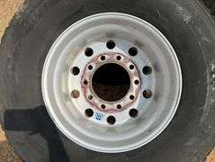 (4) Michelin X One Line 455/55 R22.5 Tires w/ Rims