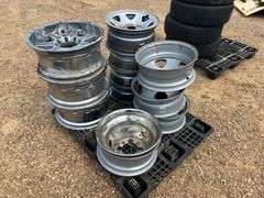 Pallet of Various Rims