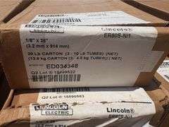 (18) Boxes of Lincoln Electric Welding Rods