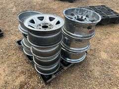 Pallet of Various Rims