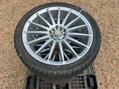 (4) Bridgestone Potenza 225/40 ZR18 Tires w/ Rims