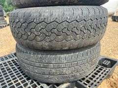 (4) BFGoodrich Rugged Trail LT245/75 R17 Tires w/ Rims