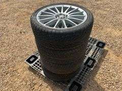 (4) Bridgestone Potenza 225/40 ZR18 Tires w/ Rims