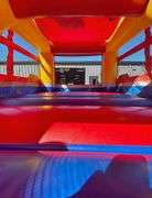 Monster Wheels Inflatable Bounce House