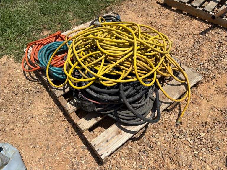 Pallet of Various Hoses/Cords