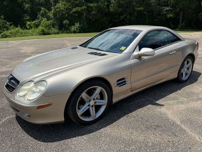2003 Mercedes-Benz SL-Class 2D Convertible Coupe (156,018 Miles)