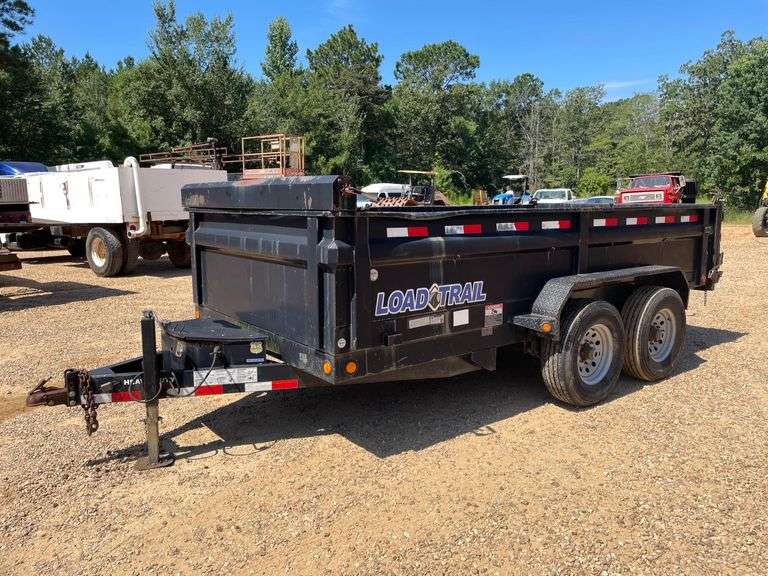 2013 14’ Load Trail Tandem Axle Bumper Pull Dump Trailer
