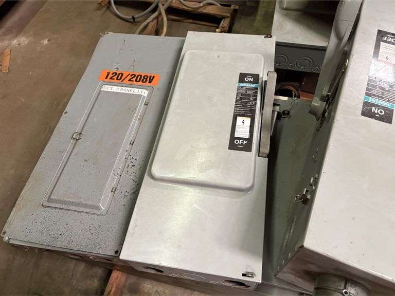 Pallet of Heavy Duty Electrical Switches