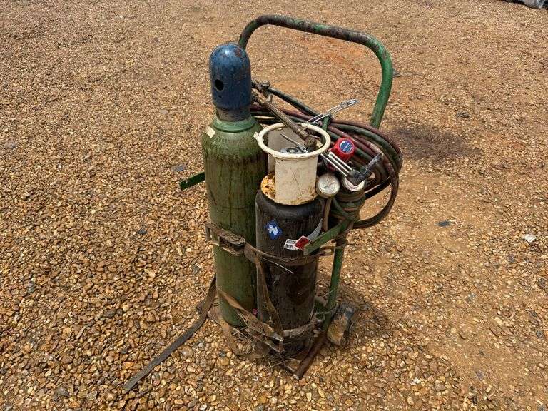 Welding Cart w/ Tanks & Torch