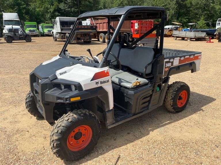Bobcat 3400 2-Seater 4X4 Diesel UTV (5240 Hours)