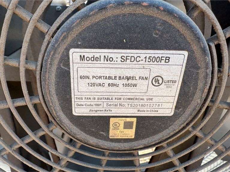 County Line 60" Electric Fan