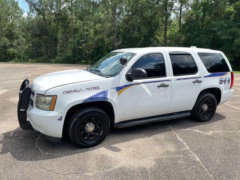 2012 Chevrolet Tahoe 4 Door Police SUV (168,878 Miles)