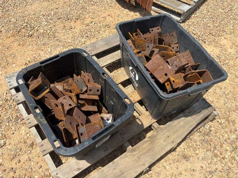 (2) Bins of Tandem Slipper Hangers
