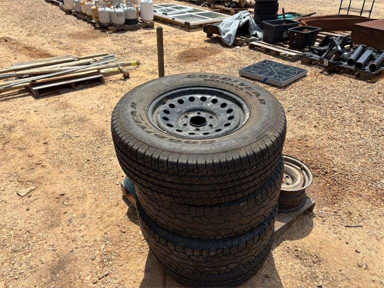 Pallet of Misc. Tires & Various Items