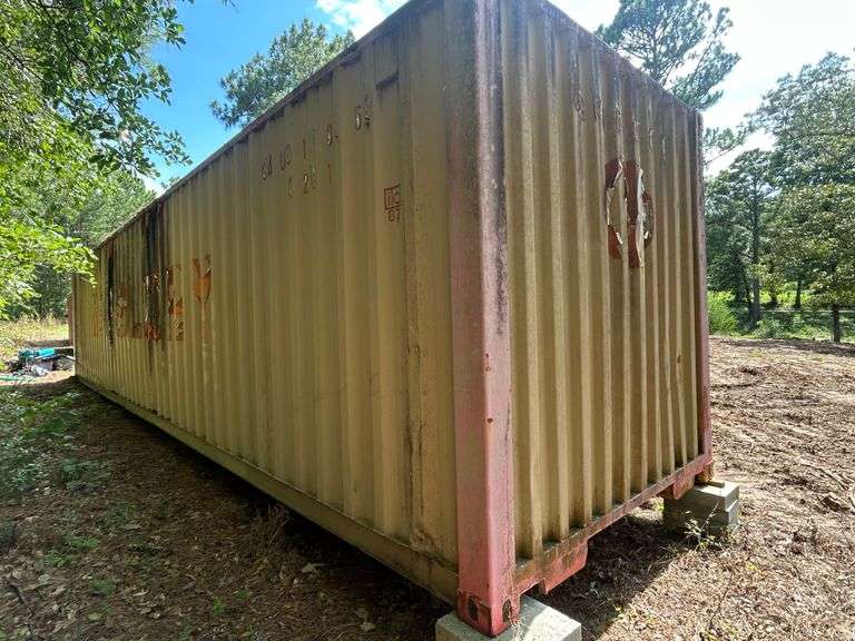 40' Shipping Container W/Contents