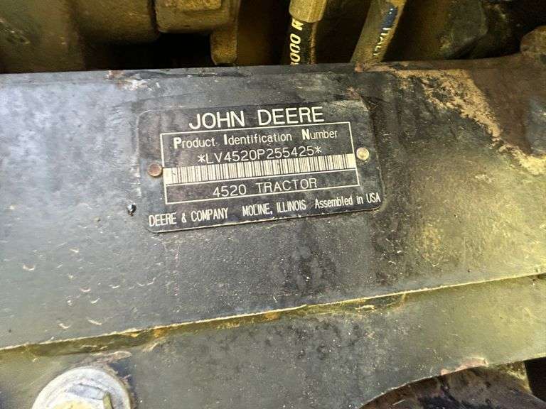 2005 JD 4520 4x4 Tractor w/ Loader (1798 Hours)