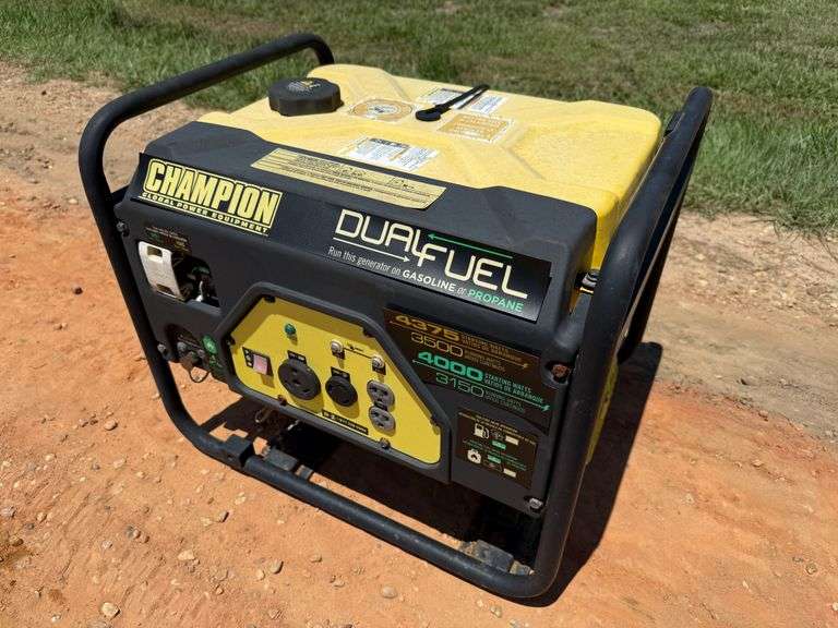 Champion Gasoline/Propane Portable Generator