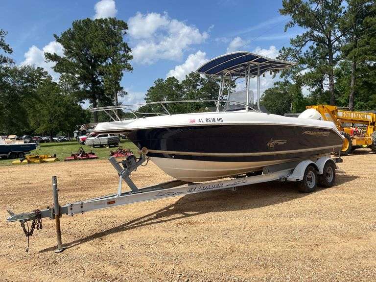 2003 Aqua Sport 205 Osprey Center Console Boat with Trailer