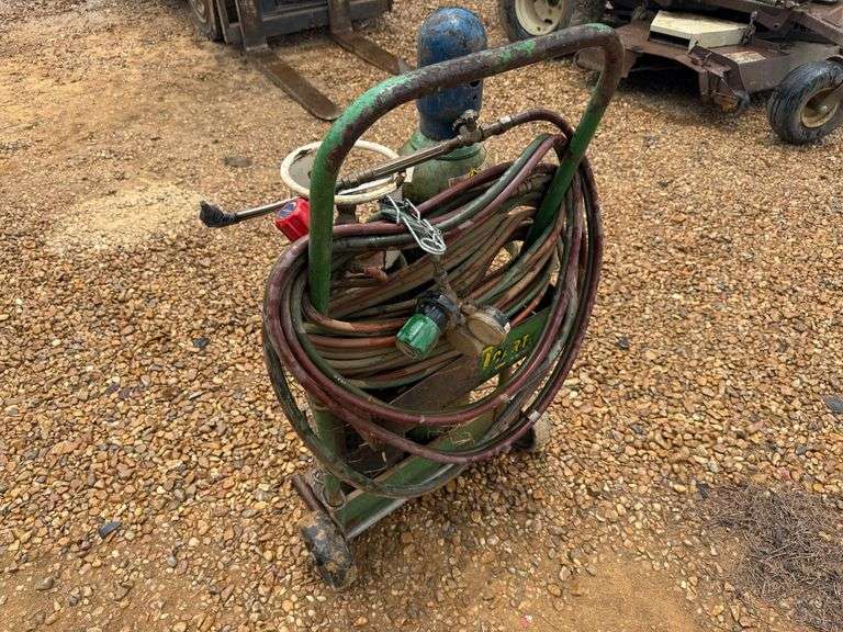Welding Cart w/ Tanks & Torch