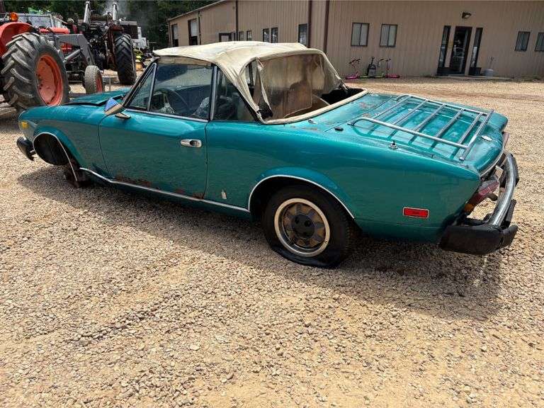 1980 Fiat Spider 2 Door Coupe (25,989 Miles Showing)