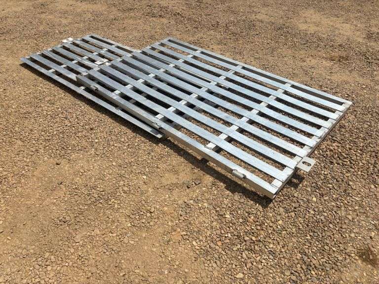 (2) Aluminum Trailer Gates