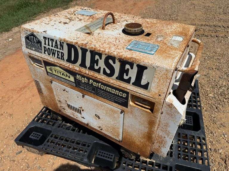Titan Industrial TG 6500 Heavy Duty Diesel Generator