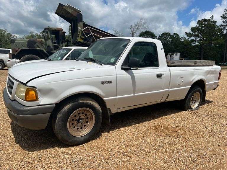 2002 Ford Ranger Single Cab Pickup Truck (130,659 Miles)