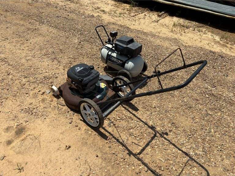 Craftsman Push Mower & Delta Compressor