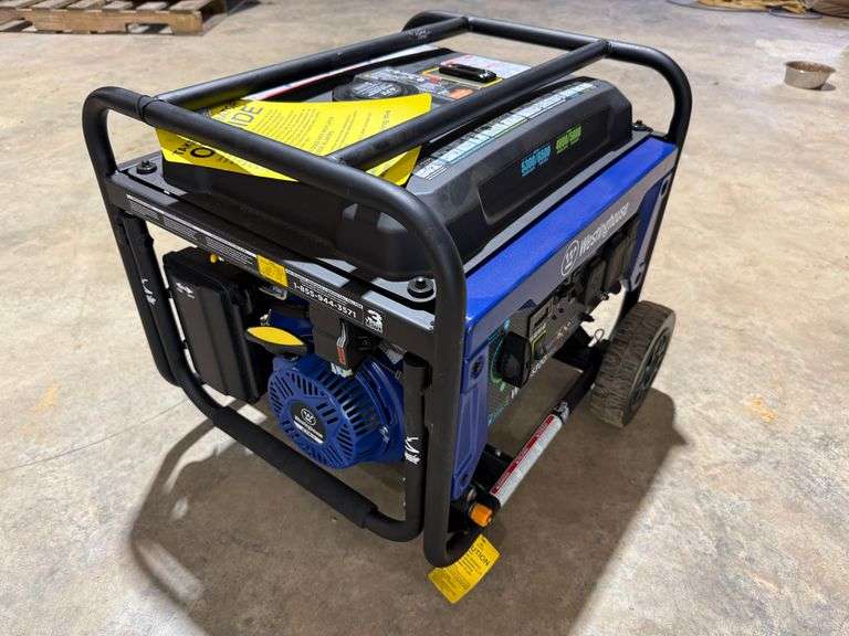 Westinghouse Dual Fuel Gasoline/Propane Generator (NEW/UNUSED)