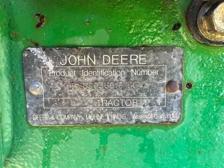 John Deere 5303 4WD Tractor (1,747 Hours)