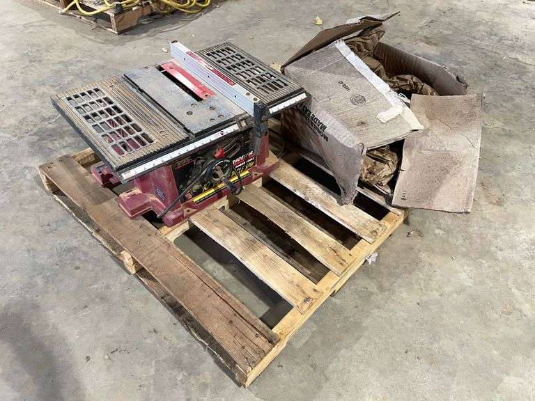 10" Tradesman Table Saw & New RV Exhaust Fan