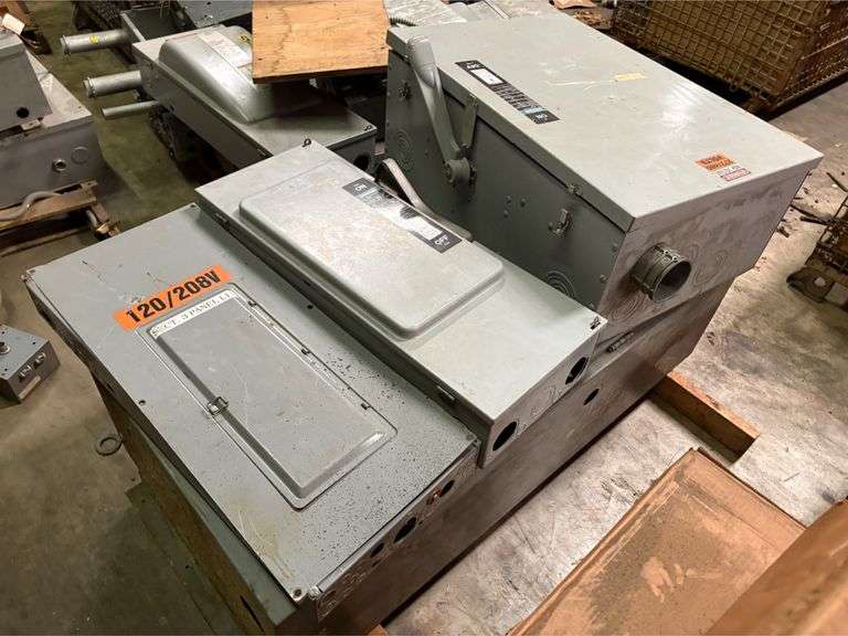 Pallet of Heavy Duty Electrical Switches